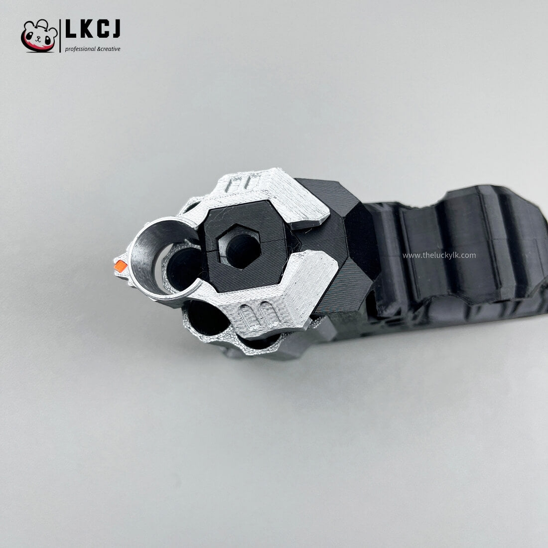 3D Printed Semi-Automatic Revolver