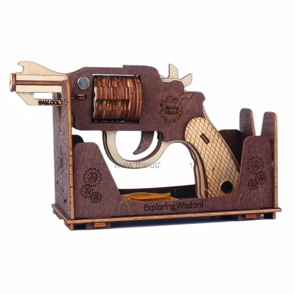 Revolver - Wooden DIY Toy