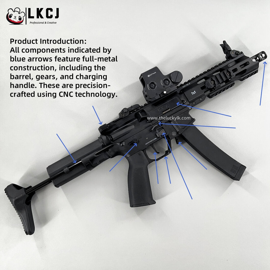 KWA QRF Gel Blaster With Fire Control Chip