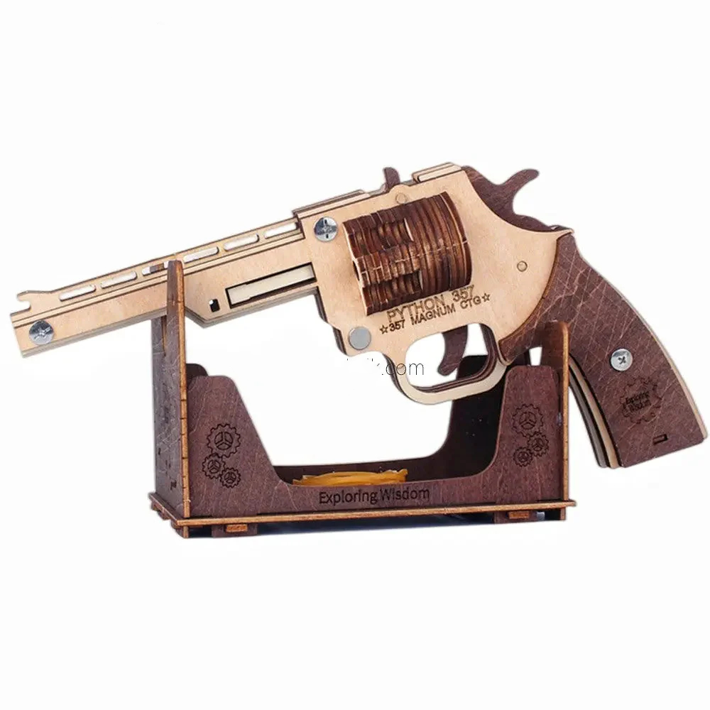 Revolver - Wooden DIY Toy