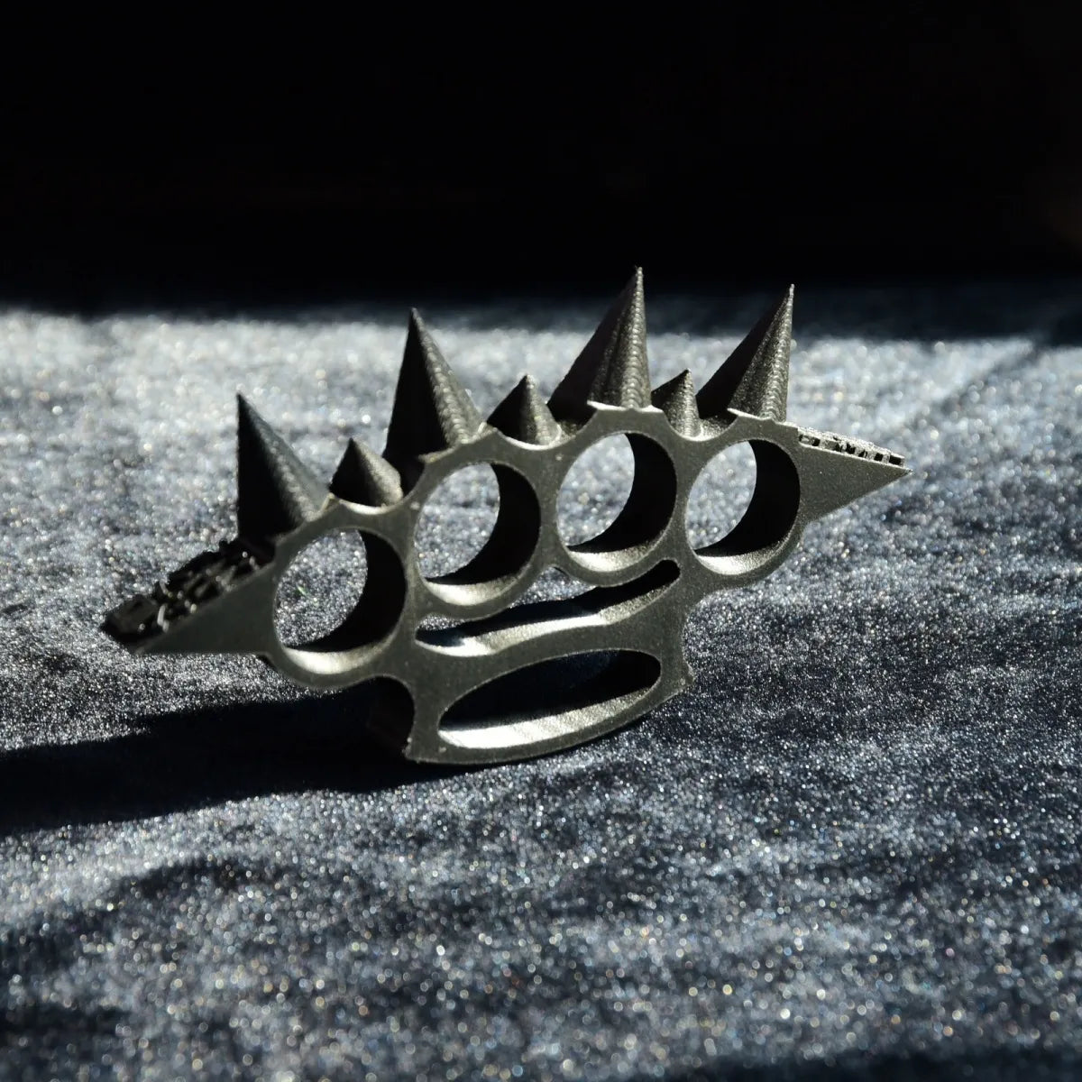 Lightweight Carbon Fiber Knuckle Duster - Self-Defense EDC