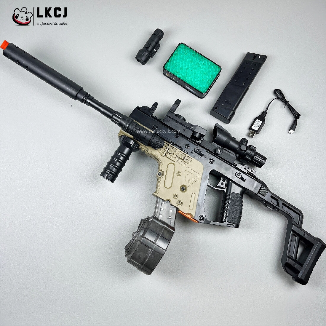 Exquisite Vector Gel Blaster With Forward And Backward Movable Bolt