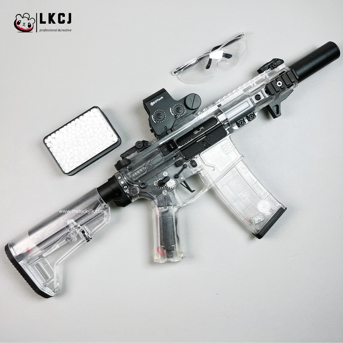 New SLR Precision Shooting Gel Blaster Fast Mode 11.1V Battery Recommended Age 18+