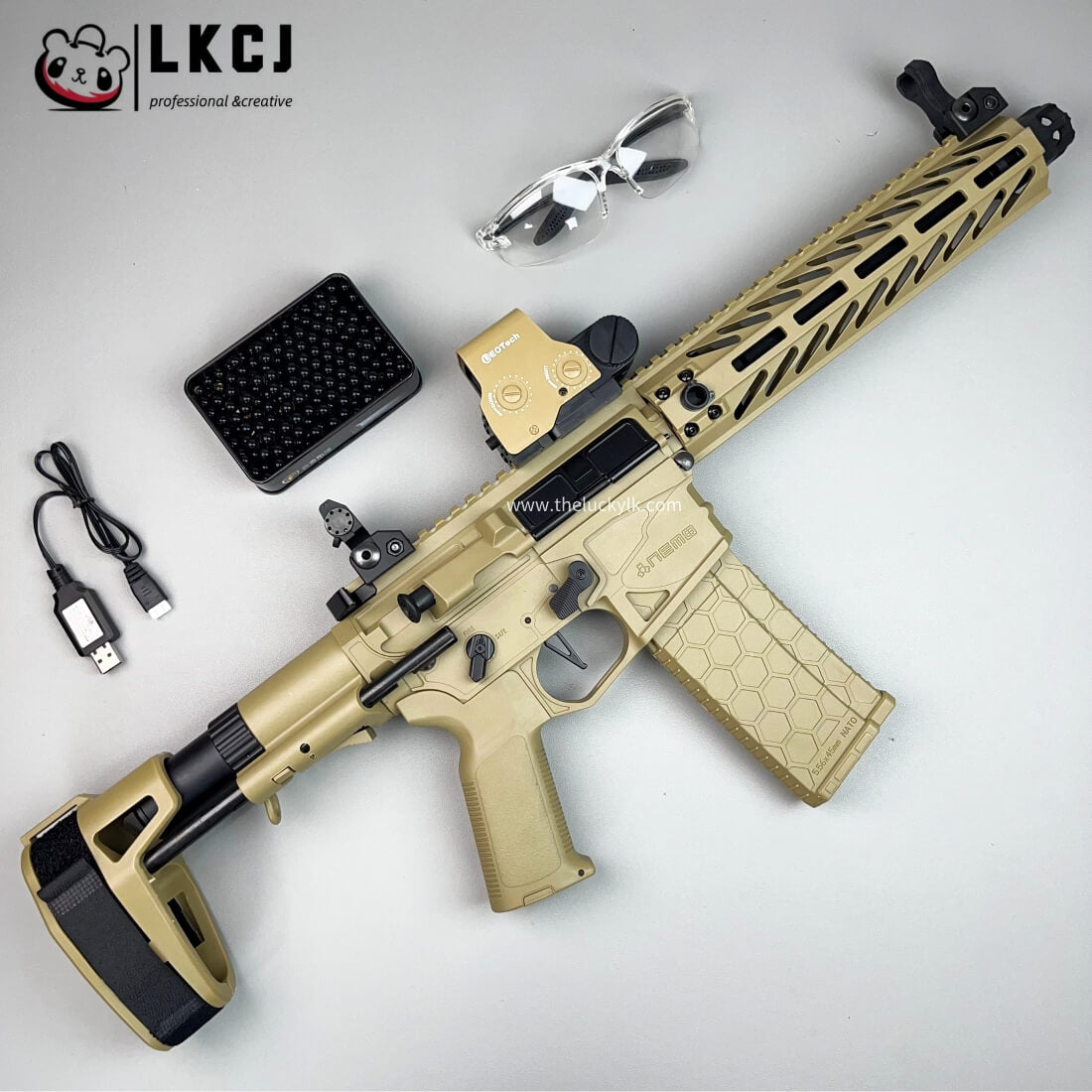 BLP Gel Blaster With Forward And Backward Movable Bolt