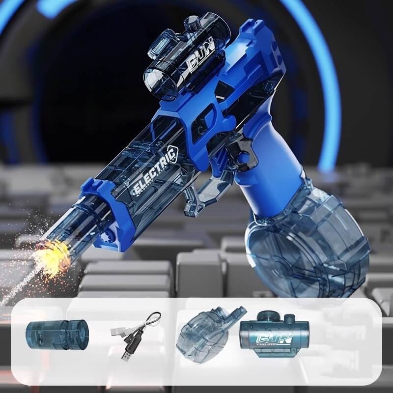 Electric Blowback Ice Tiger Water Gun With Light Tracer