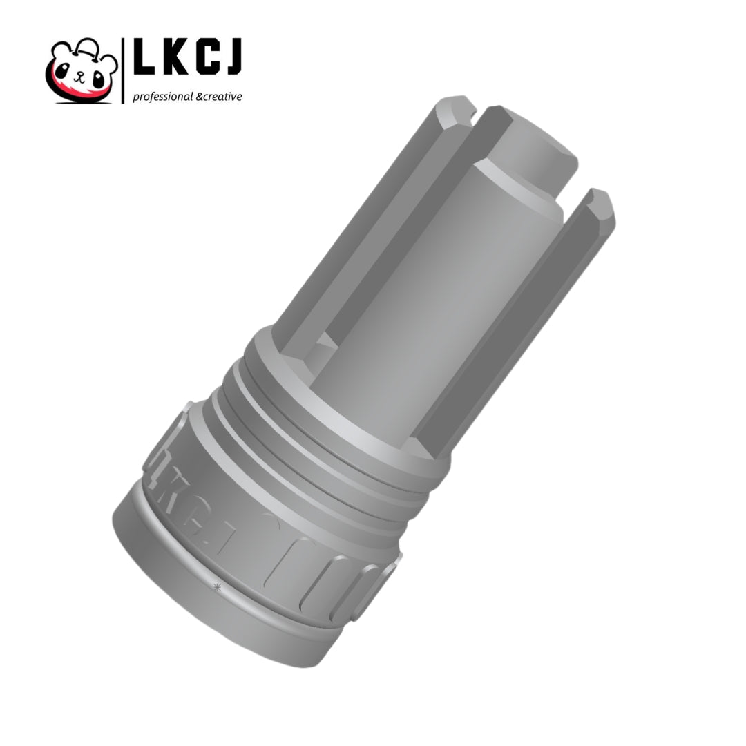 High Quality 3D Printed Orange Tips 6 PC Set 14MM CCW