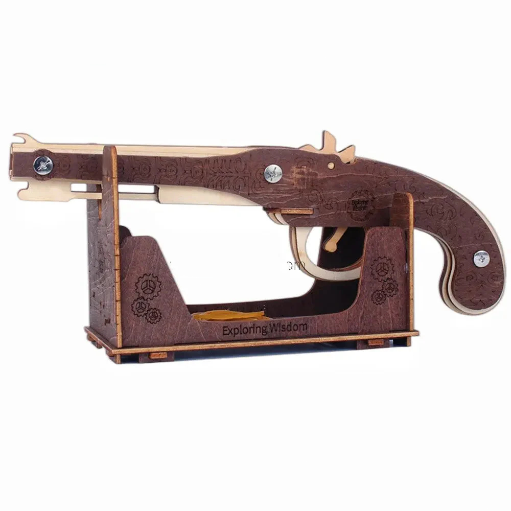 Revolver  - Wooden DIY Toy