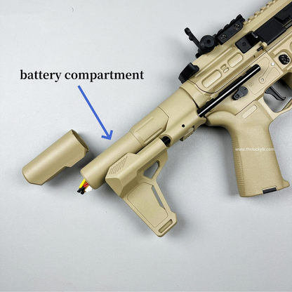 SLR PDW Gel Blaster With Programmable Fire Control Chip