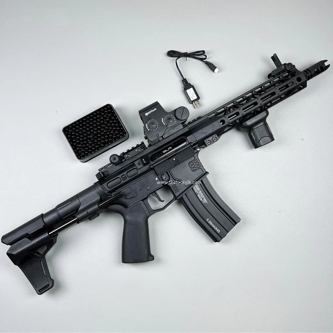 SLR PDW Gel Blaster With Programmable Fire Control Chip