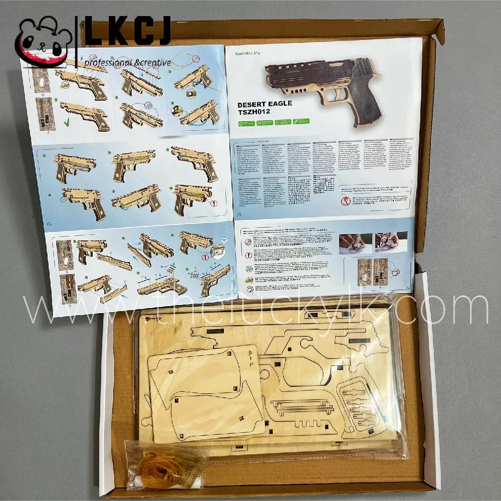 Desert eagle - Wooden DIY Toy