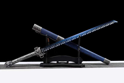 Handmade Chinese Sword With Thunder Tiger Tang Heng