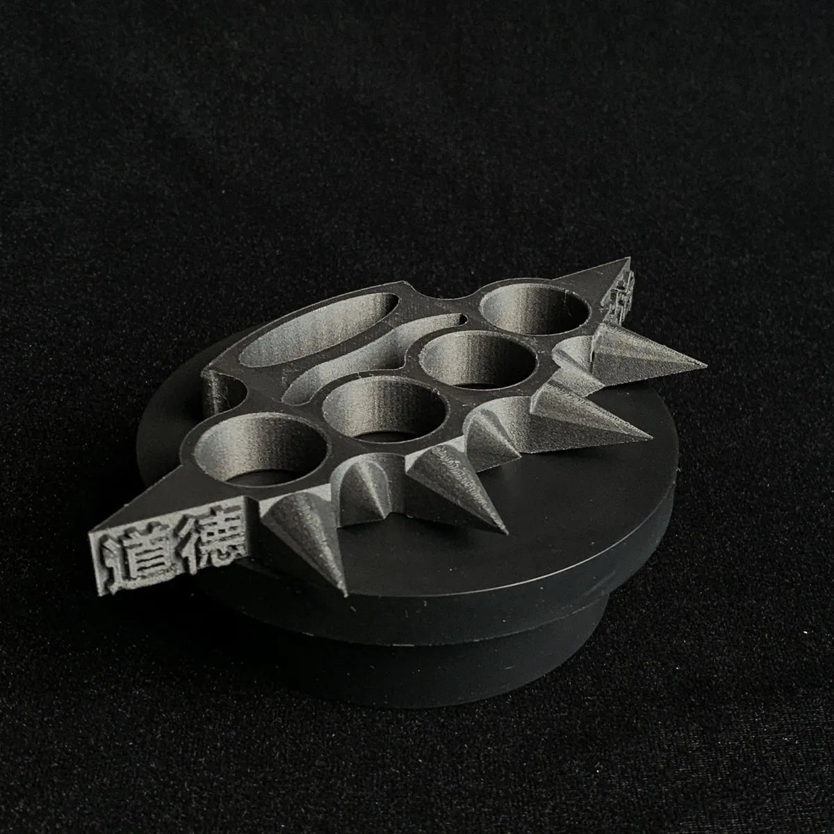 Lightweight Carbon Fiber Knuckle Duster - Self-Defense EDC