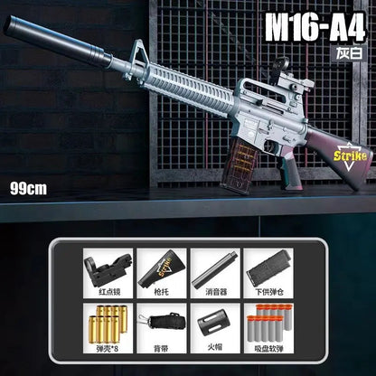 M416 Shell Ejecting Soft Bullet Rifle Gun (Assault Rifle/AR)