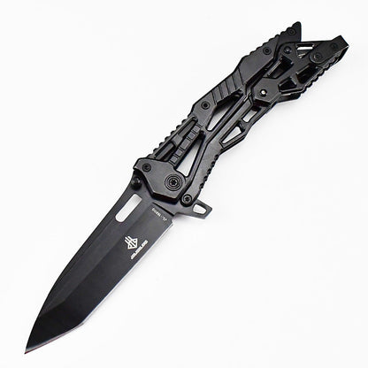 Mechanical Armor Magic Folding Knife