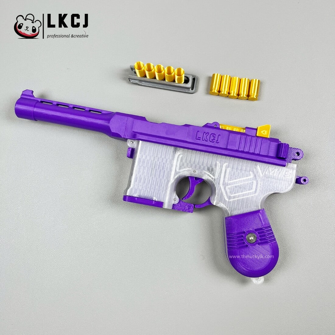 3D Printed Mauser With Throwable Bullets Christmas Gift