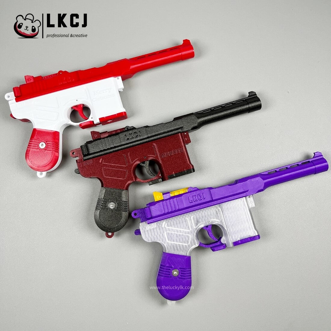 3D Printed Mauser With Throwable Bullets Christmas Gift