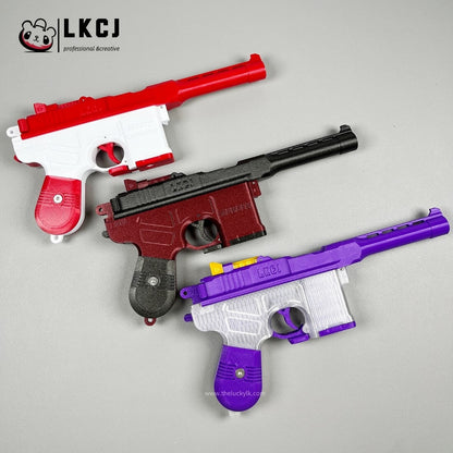 3D Printed Mauser With Throwable Bullets Christmas Gift